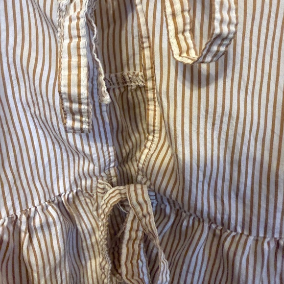 XXL Puff 3/4 Sleeve Tie-Front
Blouse - A New Day Striped - Picture 13 of 14